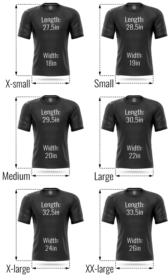 Custom Printed Sublimation T-shirts | Punching Bag Factory