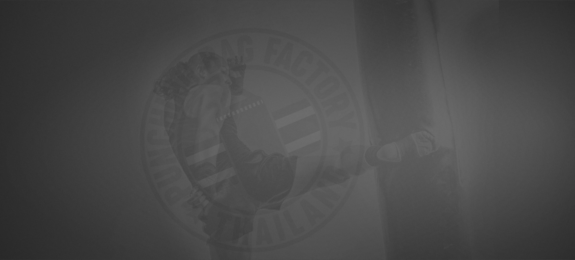 Punching bag factory background